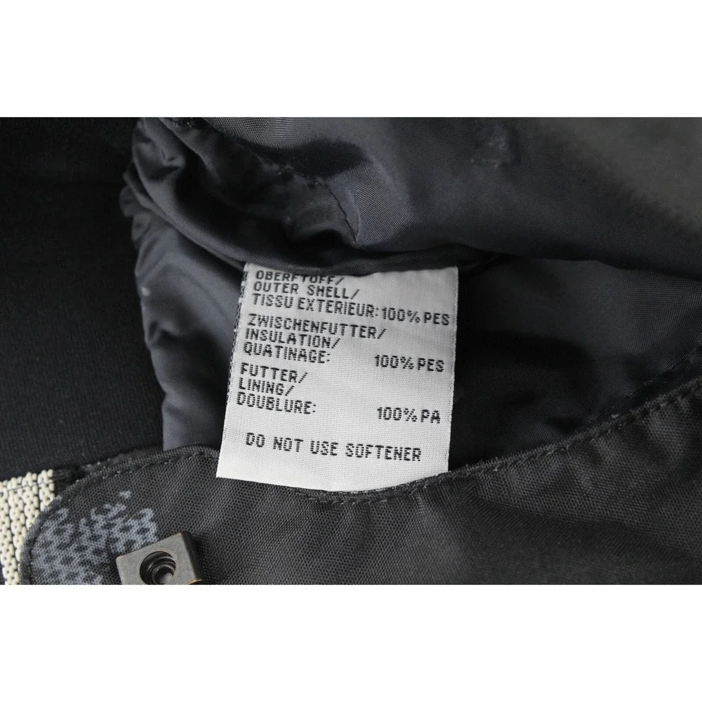 Volkl Ski Snowboard Pants Youth Size 10 Black‎ with Bright Floral Pattern